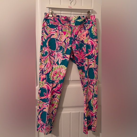 💥SOLD💥Like New Lilly Pulitzer Kelly Pants Size 10 - Picture 2 of 7